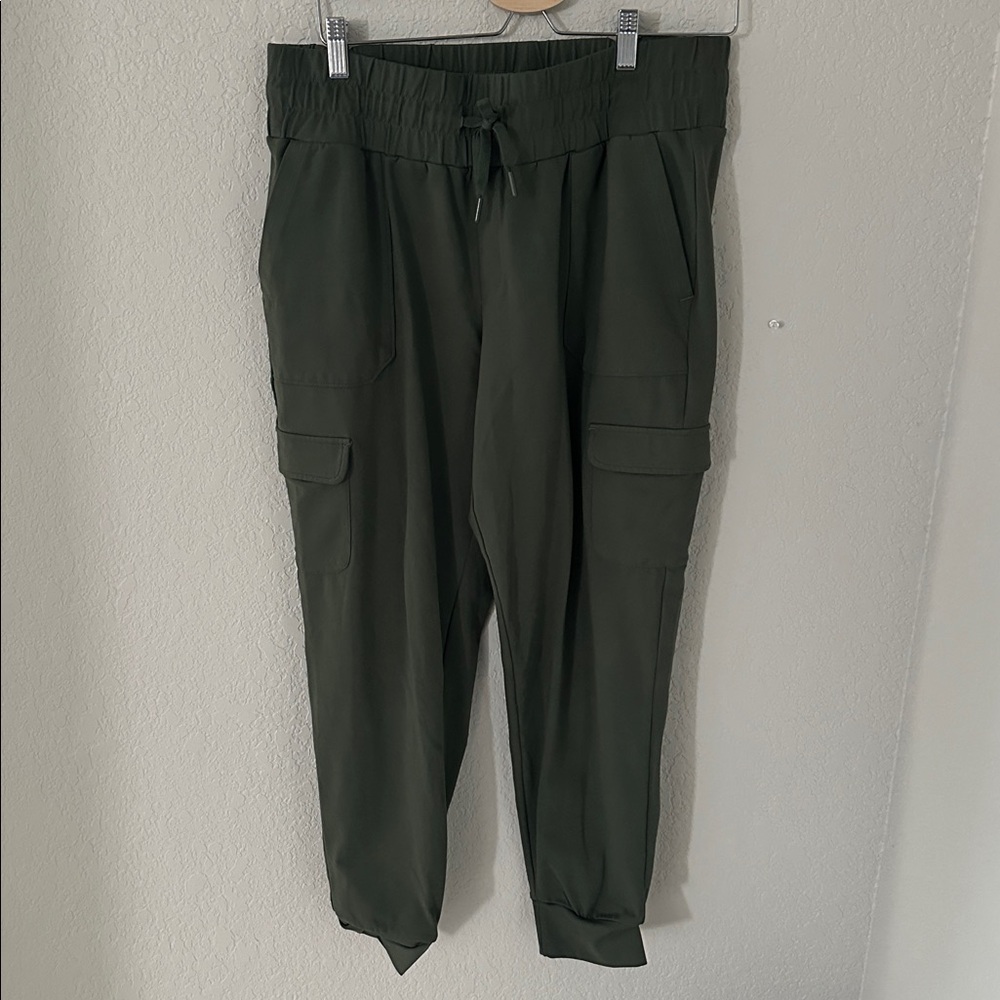 Mondetta Green Cargo Jogger Pants Size L - Picture 1 of 6